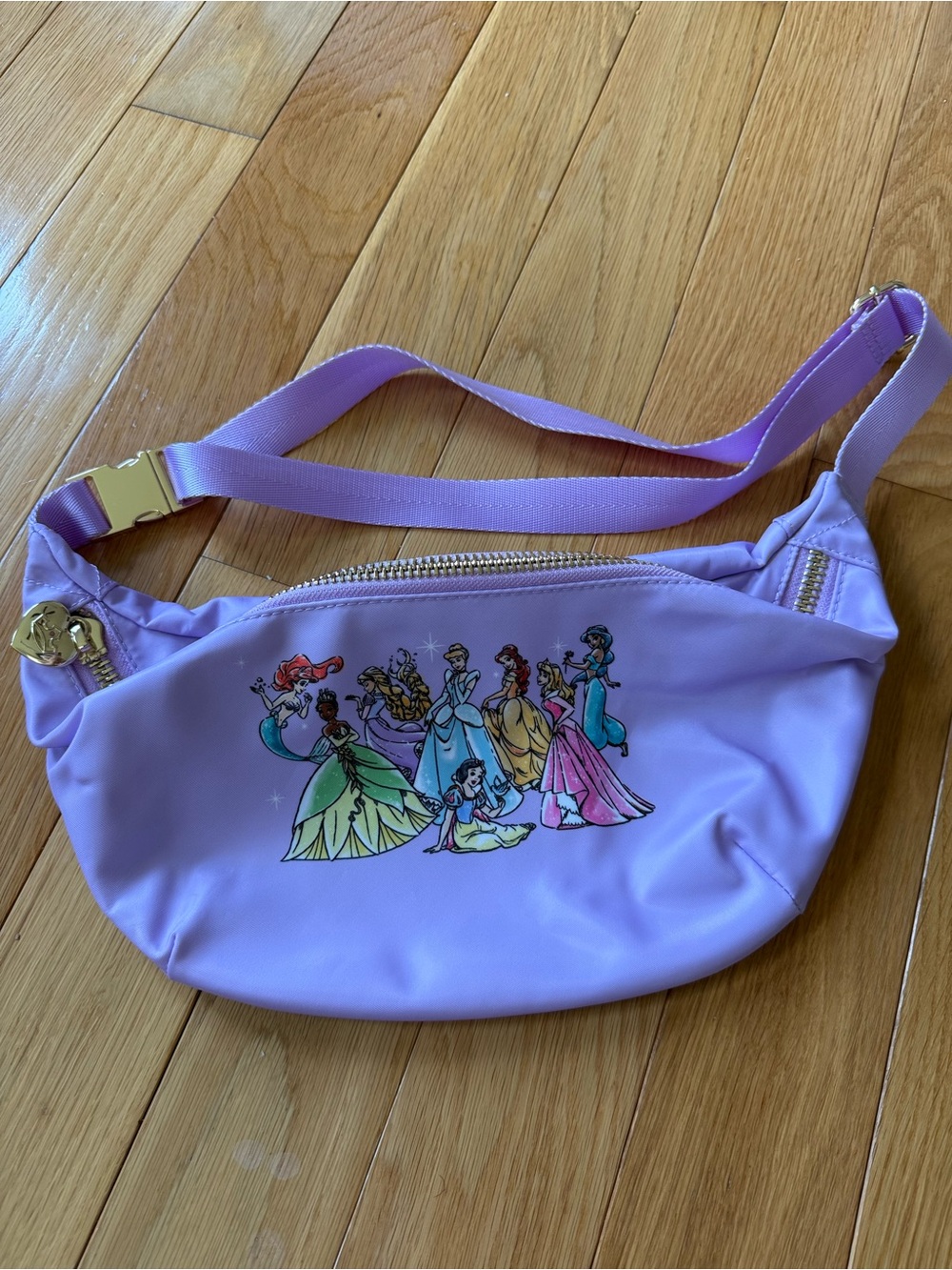 Stoney Clover Lane Princess purple jumbo Fanny pack